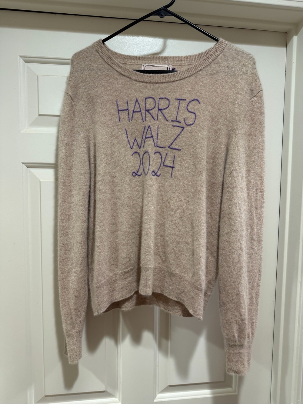 Lingua Franca Beige Sweater